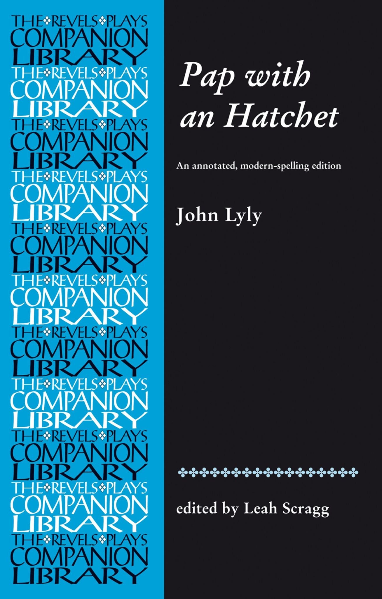 Cover image for Pap with an Hatchet by John Lyly ISBN 9780719087387